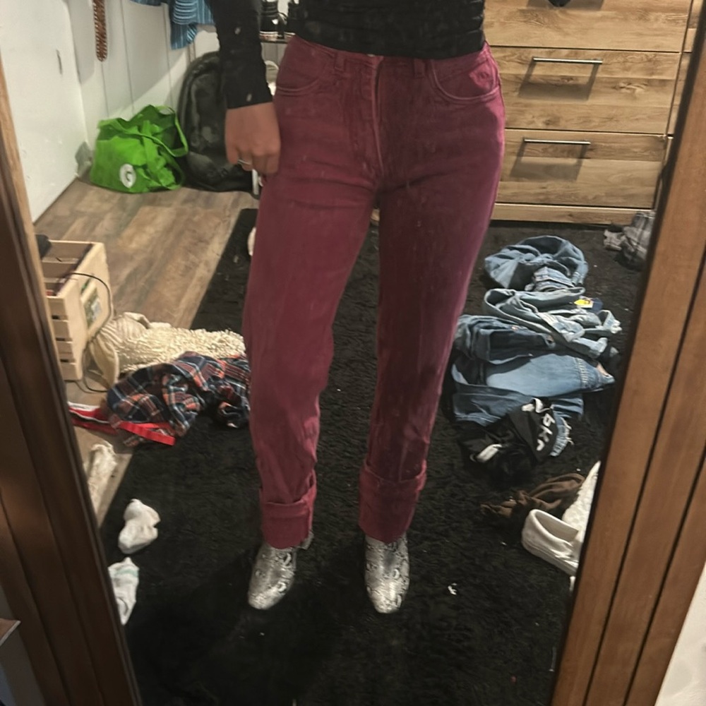 Vintage Red Roper Bareback Jeans